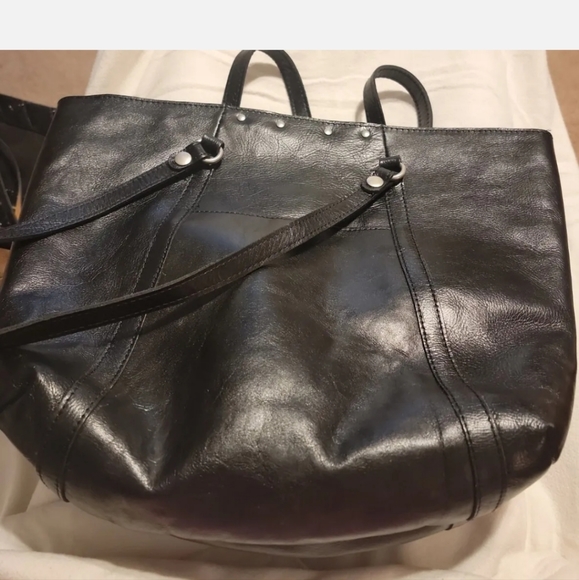 PATRICIA NASH BENVENUTO Black Large Tote With Turquoise And Crystal Details - Picture 2 of 10